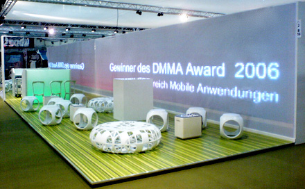 OMD 2006 Messestand für Spodradio