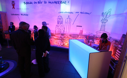 Room Division LED Bar für Berliner Pilsner zur Barzone